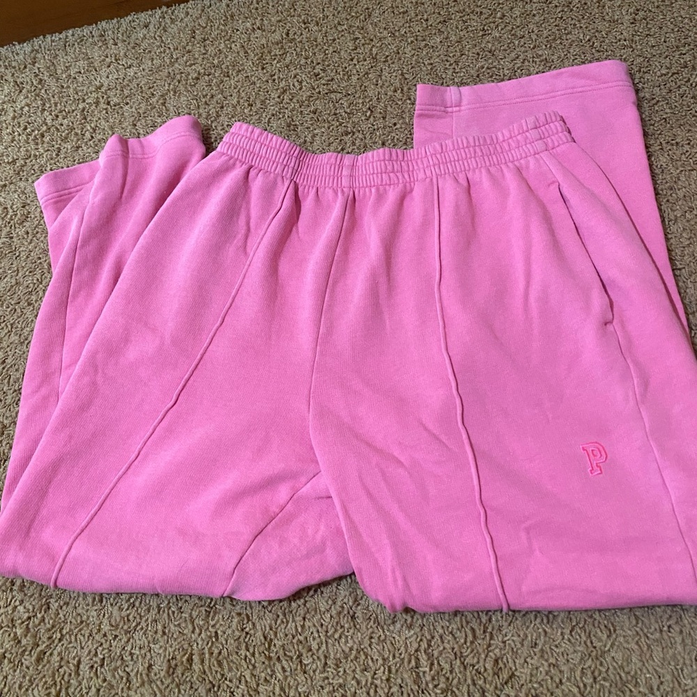 PINK Victoria’s Secret wide leg sweatpants